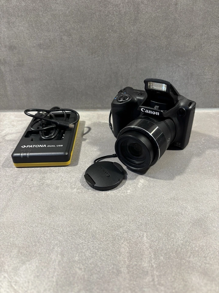 Canon PowerShot SX430 IS 20.5 MP Digicam - Funktioniert mit Einschränkung - Bild 1 von 4