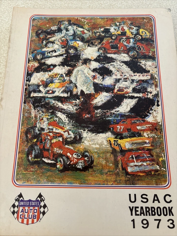 1973 United States Auto Club Yearbook Great Condition - Image 1 of 3