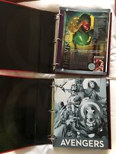 MARVEL FACT FILES FIRST 155 ISSUES OF THE AVENGERS EAGLEMOSS MAGAZINES + BINDERS
