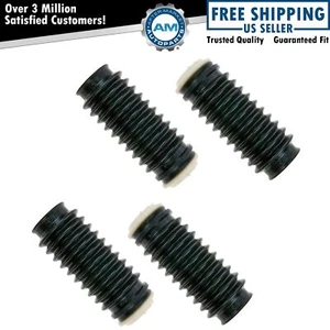Shock Strut Bellows Dust Boot Bump Stop Front Rear Left Right Set Kit 4pc New - Picture 1 of 5
