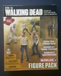 Walking Dead McFarlane 2014 ""paquete de figuras"" ¡juego de construcción! ¡NUNCA ABIERTO!¡! - Imagen 1 de 2