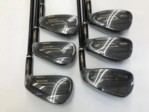 HONMA BERES BLACK 2024 Set 6I-11I 6 Clubs ARMRQ FX BLACK Flex R Men RH New - Picture 1 of 6