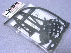 Vintage HPI Nitro RS4 2 Racer RTR A933 Complete Carbon Upper Radio Tray & Parts! - Picture 1 of 6