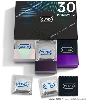 Cofanetto Durex Preservativi Profilattici SurpriseMix Deluxe 30 profilattici