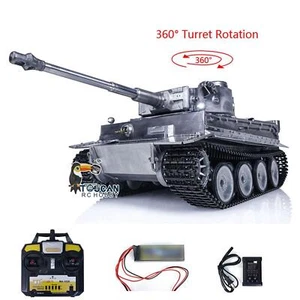 Mato 1/16 Full Metal Tiger I RTR RC Metal Color 1220 Battle Tank Track Wheels - Picture 1 of 12