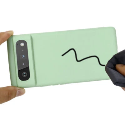 Funda protectora de silicona líquida suave a prueba de golpes para Google Pixel 6A 8 Pro 7 6 7A Foto 1 de 4