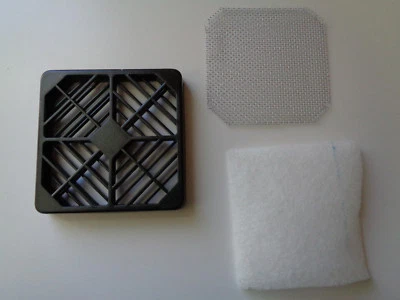 RCP-080 Fan Guard w/ EMI Shielding and Filter 80x80mm Plastic -  New - Image 1 of 2