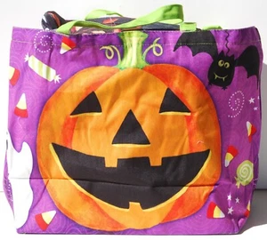 Halloween Treats Canvas Tote Bag - Picture 1 of 11