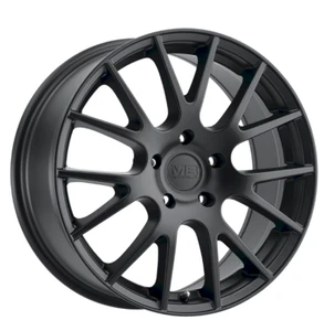 Pair of New Mb Wheels Crux 14x5.5 4-100 38 Gunmetal Wheel - Picture 1 of 1