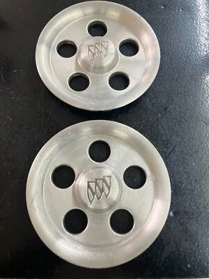 1992 - 1999 Buick LeSabre Park Ave OEM 9592813  Center Cap Machined Silver 2 - Image 1 of 4