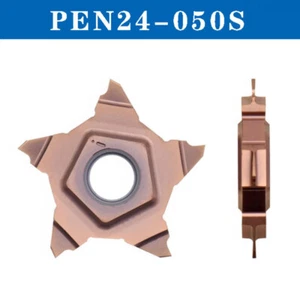 2PCS PEN24-050S CNC Five Pointed Star Grooving Inserts PEN24 For PCHR-24 Holder - Picture 1 of 3