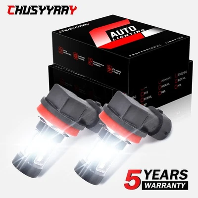 Luz antiniebla delantera 6000K bombillas LED blancas para Nissan Máxima Altima Rogue Pathfinder Foto 1 de 4