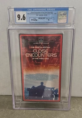 Close Encounters Of The Third Kind VHS CGC 9.6 Graded Sealed New 1977 - Image 1 of 2