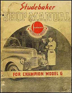 Studebaker Champion 1939 manual de taller de reparación servicio de reparación original Foto 1 de 1