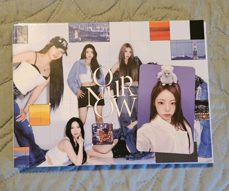 Purple Kiss - Our Now Album - All Inclusions + Goeun Makestar POB Photocard  - Image 1 of 3