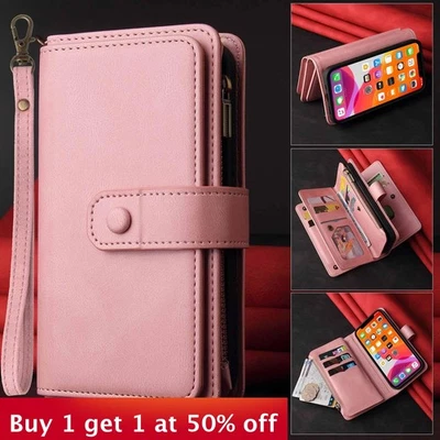 For Samsung A82 A72 A32 A91 A71 A51 A70 A50 A30 A23 Phone Cover Leather Wallet - Image 1 of 4
