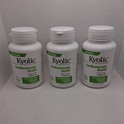 Extracto de ajo envejecido Kyolic CardiovascularHealth Exp 02/28 obteniendo 3 botellas  Foto 1 de 4