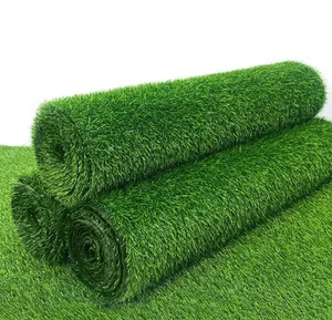 Premium Kunstrasen Rasenteppich Meterware Garten Balkone Rasen Terrassen 30mm - Picture 1 of 12