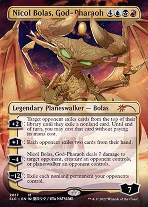 MTG 2017 Nicol Bolas, God-Pharaoh English SLC - Image 1 of 1