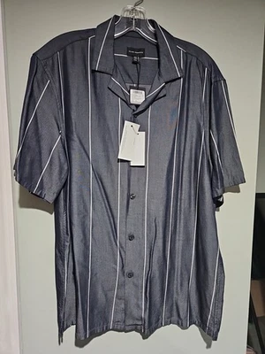 Club Monaco Men Short Sleeve Men Shirt Size M - Image 1 of 4