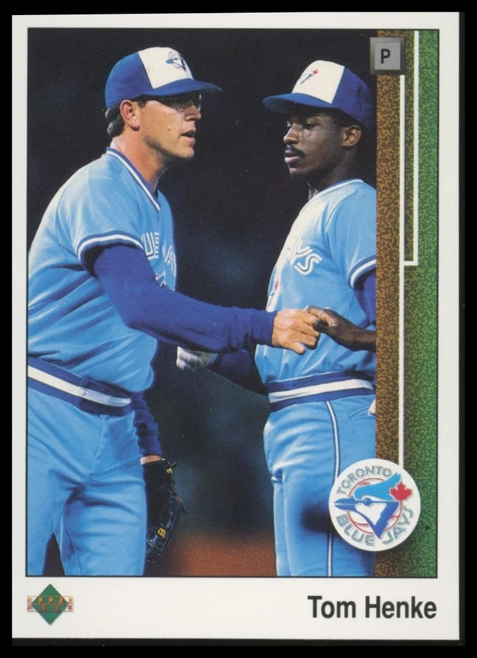 1989 Upper Deck #264 Tom Henke Toronto Blue Jays - Image 1 of 1