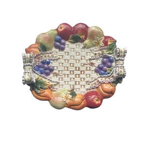 Fitz and Floyd Autumn Bounty Teller Autumn Bounty Sammlung (1996-1999). - Bild 1 von 12