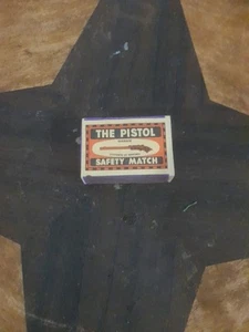 The Pistol Match Box VINTAGE - Picture 1 of 4
