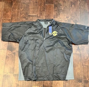 Mizuno 3XL 1/4 Zip Wind Breaker - NWT With Unknown logo - Picture 1 of 9