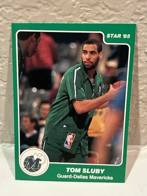 1984-85 Star Tom Sluby #259 Rookie Dallas Mavericks EXMT - Image 1 of 2