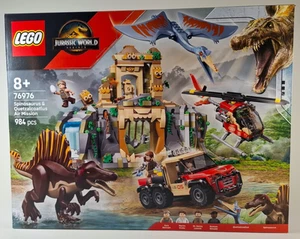 LEGO Jurassic World 76976 Spinosaurus & Quetzalcoatlus Air Mission 984 pcs - Picture 1 of 6