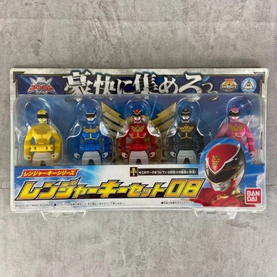 Juego de llaves Bandai Toei Power Rangers Gokaiger Ranger 08 Goseiger usado con caja JP Foto 1 de 4