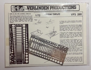 Verlinden 1/72 Ritzschablone für Flugzeug VP3 280 - Bild 1 von 6