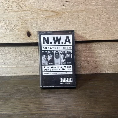 N.W.A. (NWA) Greatest Hits - The World's Most Dangerous Group Cassette Tape 1996 - Image 1 of 4