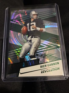 2025 Panini Revolution Rich Gannon Green Swirl /199 SP Oakland Raiders #198 - Bild 1 von 2