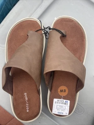 Easy Spirit Mujer 8W Marrón Sandalias Foto 1 de 4