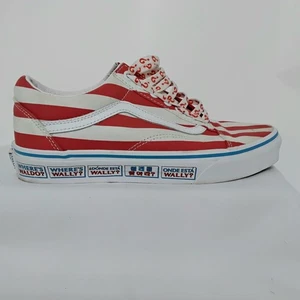 Vans Old Skool ¿Dónde está Waldo? Zapatillas informales a rayas para hombre 7 para mujer 8,5 - Imagen 1 de 7