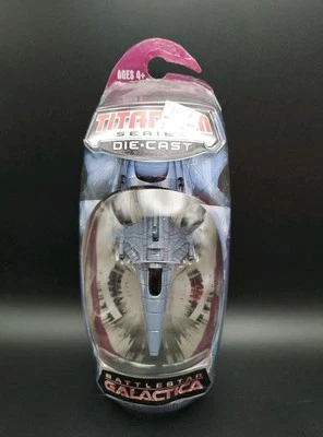 Battlestar Colonial Viper Mark VII Titanium Series Diecast Micro Machine 2006 - Image 1 of 4