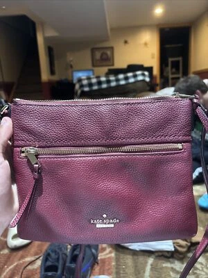 Kate Spade New York Maroon Purse - Image 1 of 4