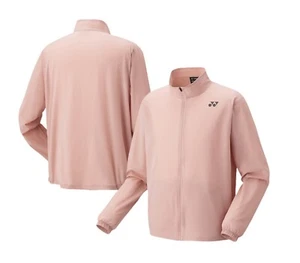 YONEX 25S/S Unisex Badminton Windbreaker Jacket Sports Top Smoke Pink 50172EX - Picture 1 of 7