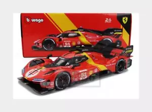 1:18 BURAGO Ferrari 499P #51 Winner Le Mans 2023 Calado Giovinazzi BU16301-51 - Zdjęcie 1 z 2