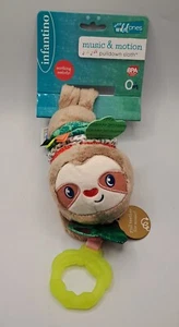 Peluche Infantino musica e movimento bradipo pull down dentiera amorevole peluche  - Foto 1 di 12