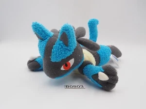 Lucario B0803 Pokemon Posa Tomy Beanie Peluche 6" Peluche Bambola Giappone Riolu - Foto 1 di 9