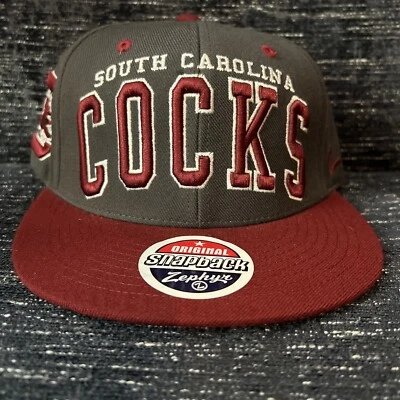 NWT SOUTH CAROLINA COCKS SNAPBACK HAT  - Image 1 of 2