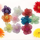 Wedding Chiffon Simulation Flowers - 40PCS Realistic Blooms for Perfect Dcor