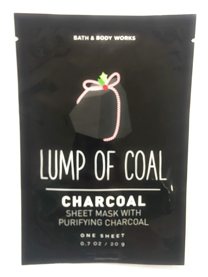 Bath and Body Works Lump of Coal Sheet Mask - Image 1 of 1