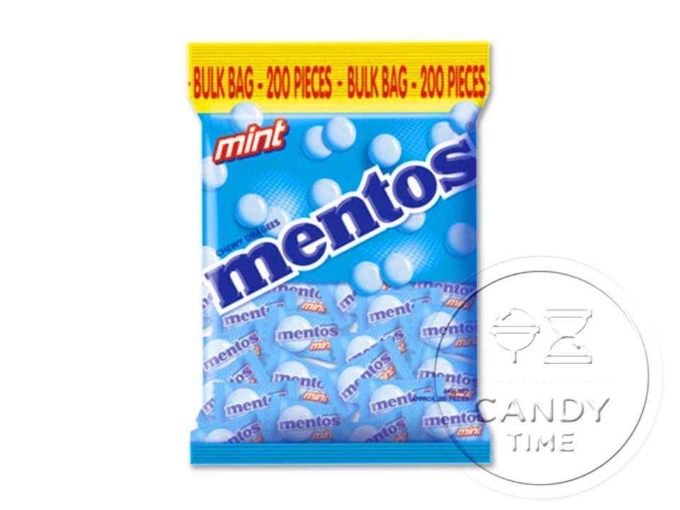 Mentos Mint 540g Bulk 200pc Bag Pillow Pack - image 1 of 1