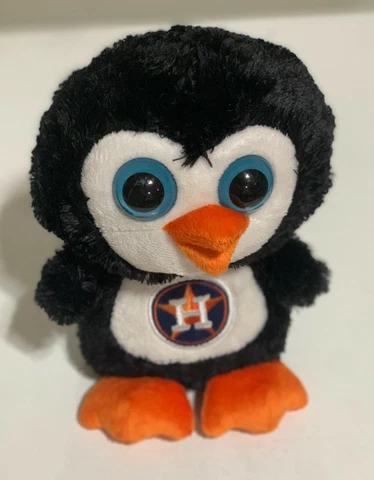 Houston Astros Plush Penguin Cover