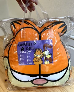 Garfield Fold Out Floor Mat with Attached Pillow Brand NEW Vintage RARE - Picture 1 of 11