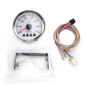 34200-93J14 White Multifunction Tachometer for Suzuki DF115 DF140 Outboard Engin - Foto 1 di 6