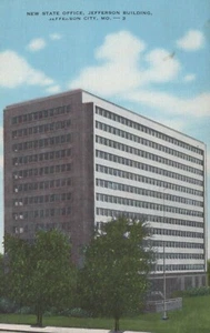 New State Office, Jefferson Building - Jefferson City, Missouri - unbespickte Litho - Bild 1 von 3